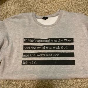 Walk in love sweatshirt